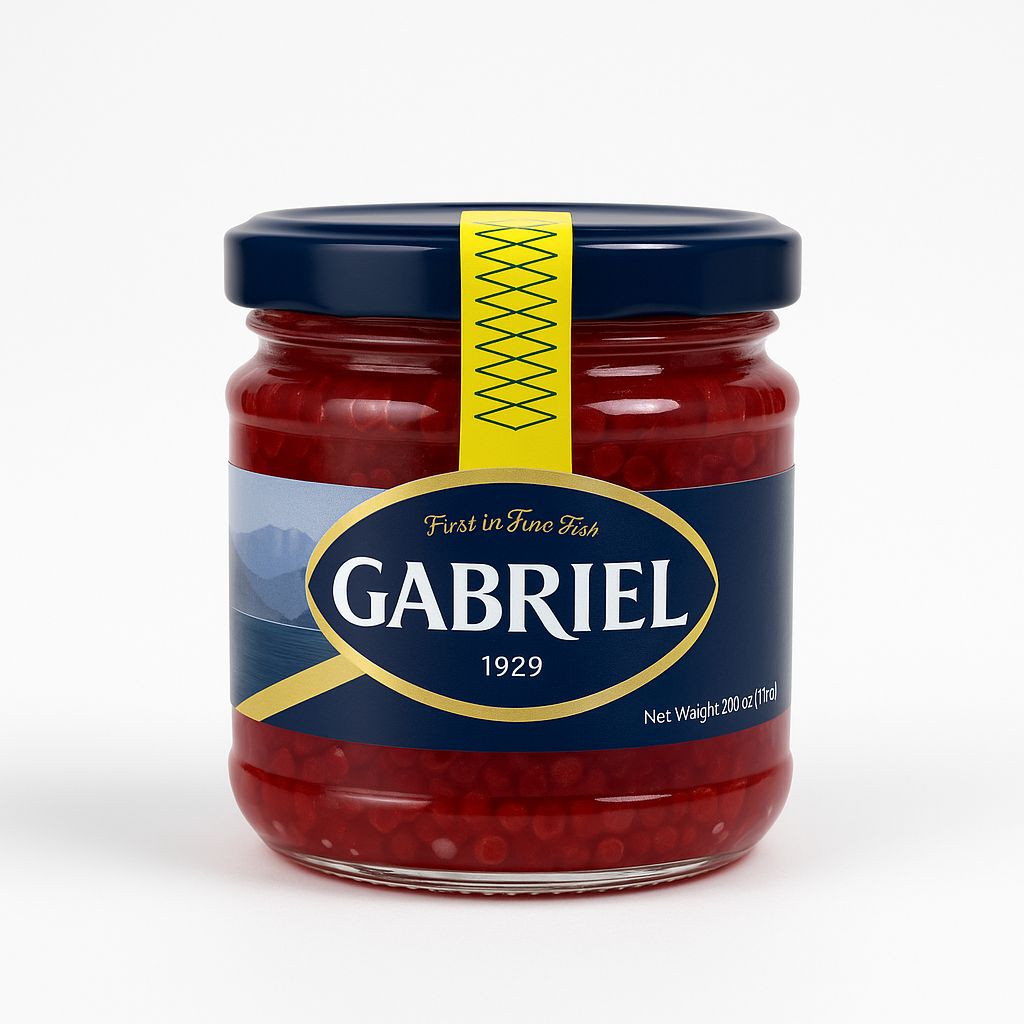 بيض سمك أحمر –  200 جرام