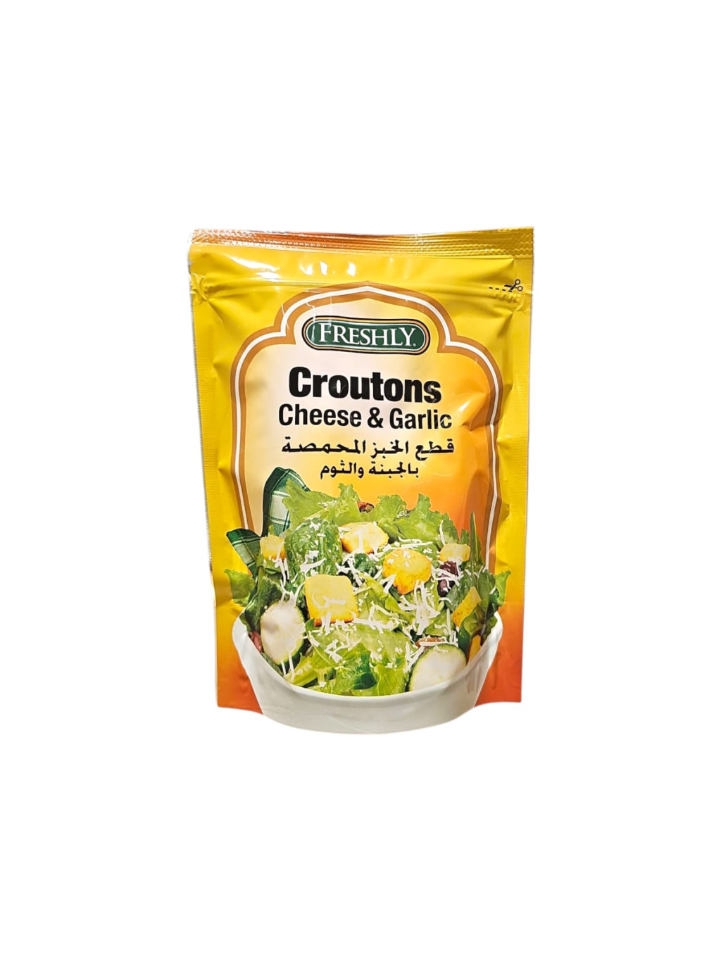 قطع الخبز المحمصة بالجبنة والثوم – 113 جم