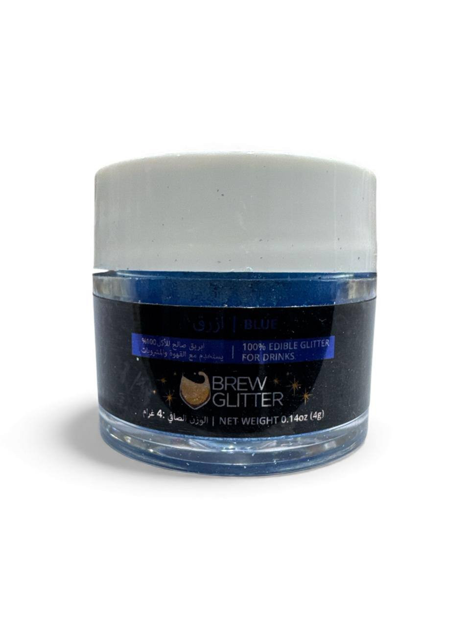 جليتر للأكل  -لون ازرق- 4جم