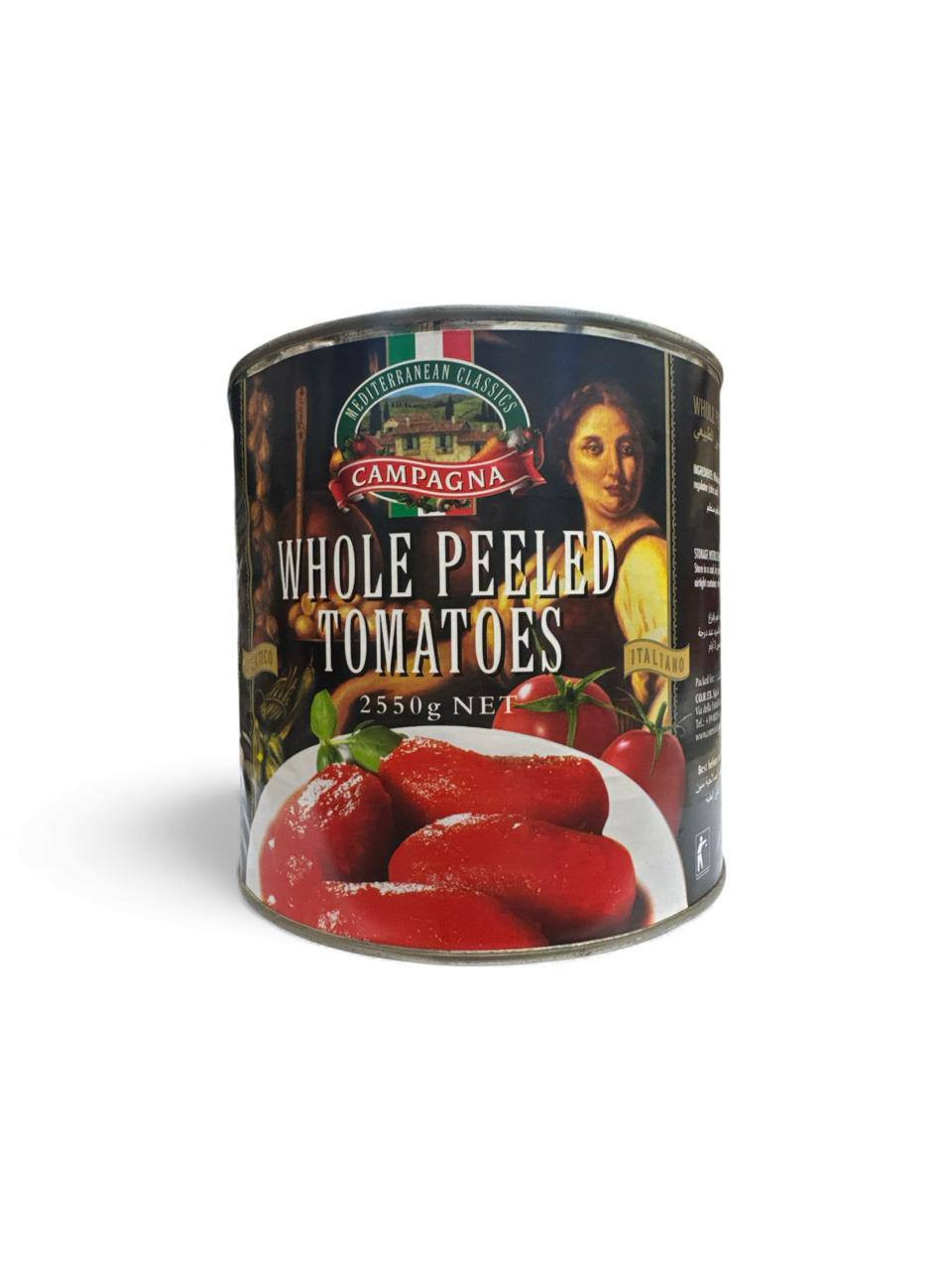 الطماطم المقشره الإيطالي - 2550جم