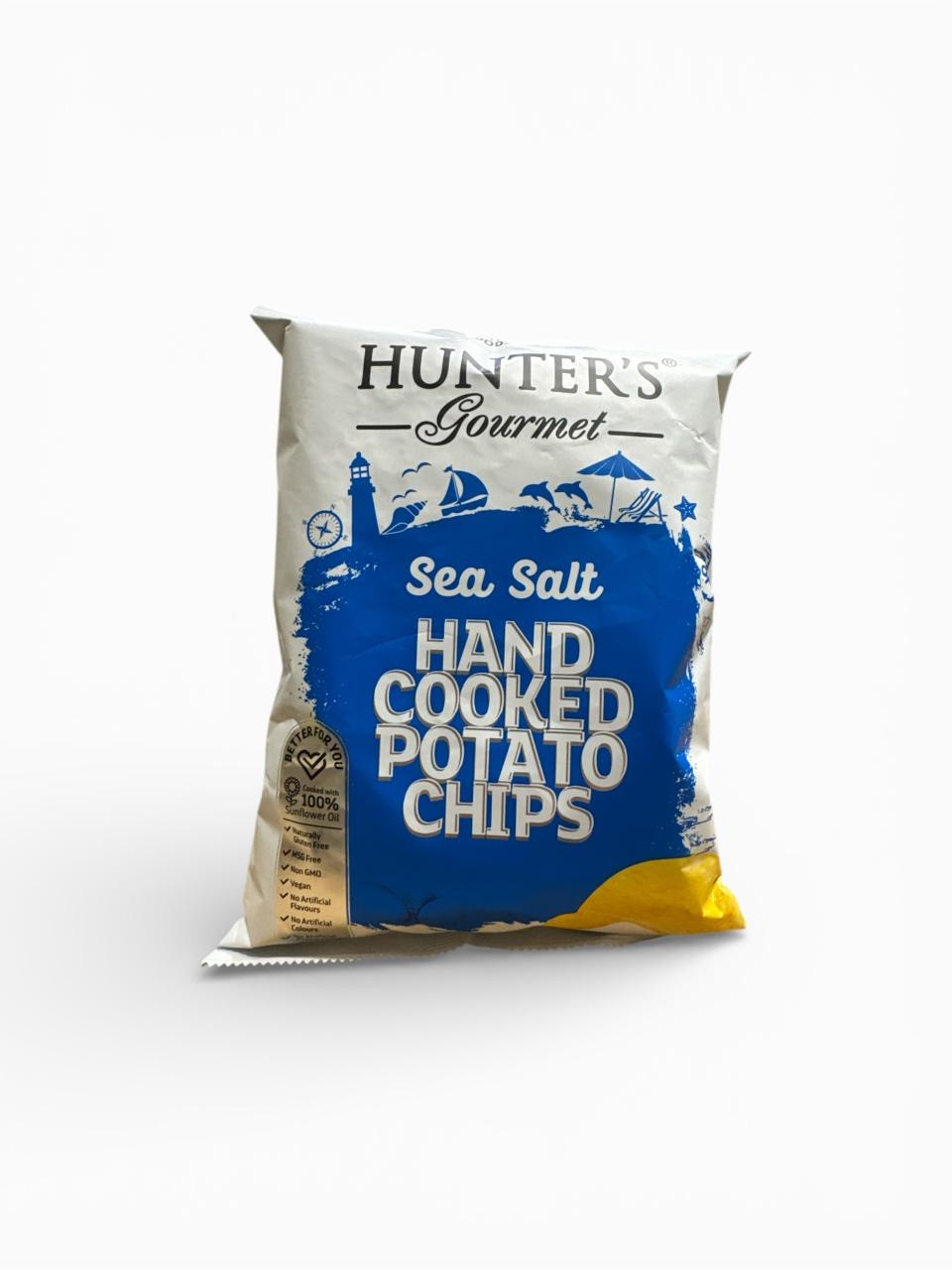 رقائق بطاطس ملح بحري- 125جم