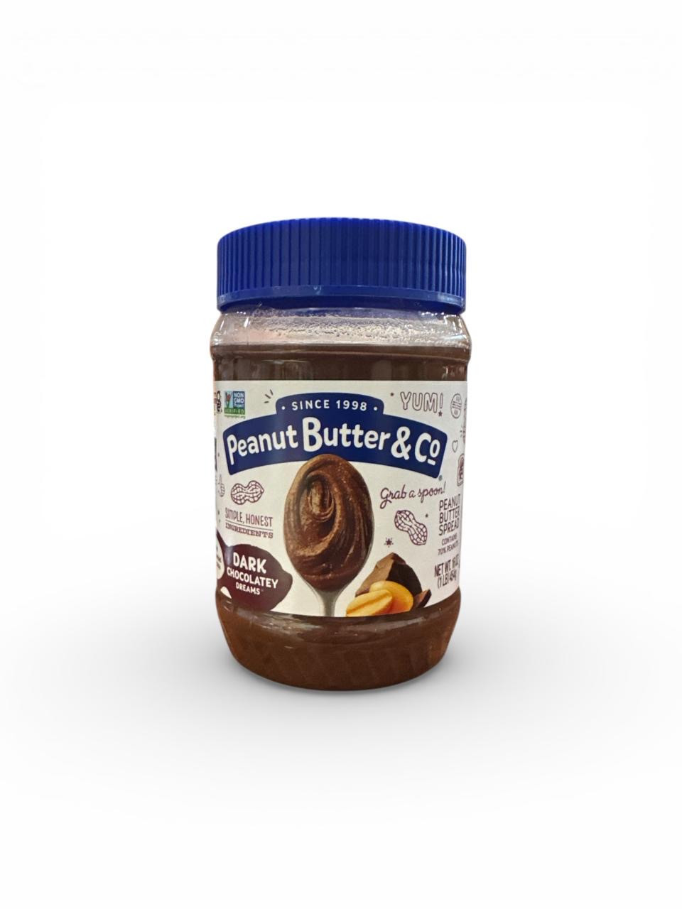 زبدة الفول السوداني بالشوكولاتة الداكنة - 454جم