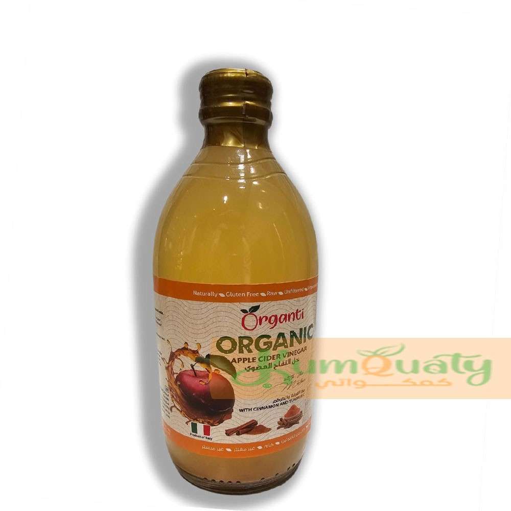 خل تفاح عضوي 1 لتر