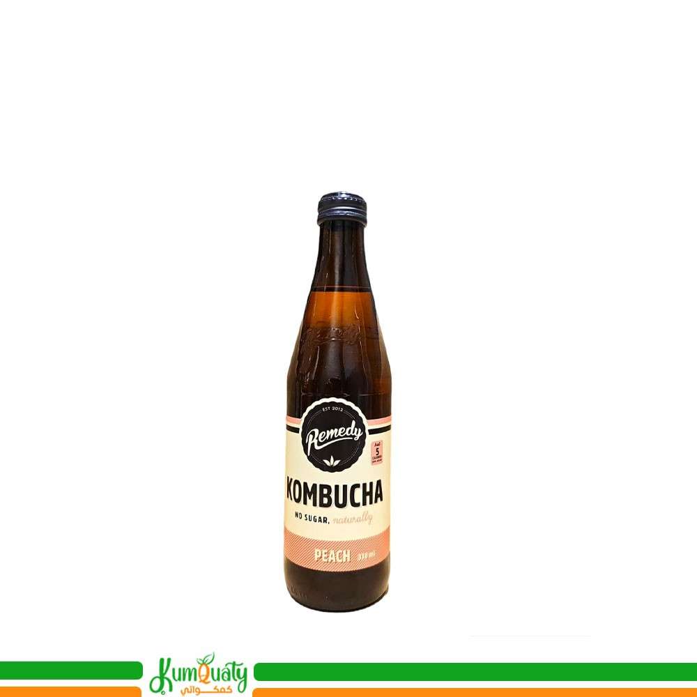 كومبوتشا عضوية بالخوخ