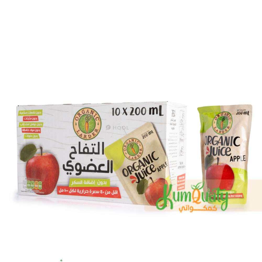 عصير تفاح عضوي 10 * 200 مل